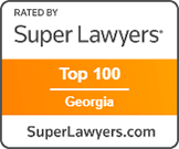 Rated by Super Lawyers - Top 100 Georgia - SuperLawyers.com