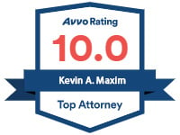 Avvo 10.0 Rating - Kevin A. Maxim - Top Attorney